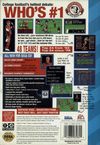 Bill Walsh College Football Box Art Back Bill Walsh College Football Box Art Back